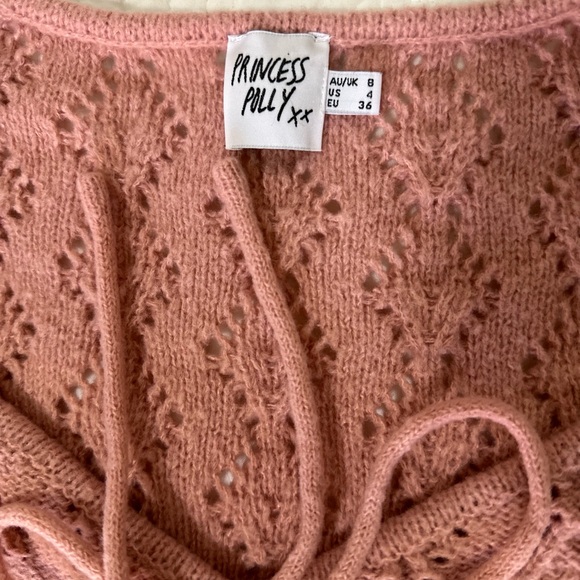 2/$15 Princess Polly xx Pink Knitted Top - Picture 5 of 5